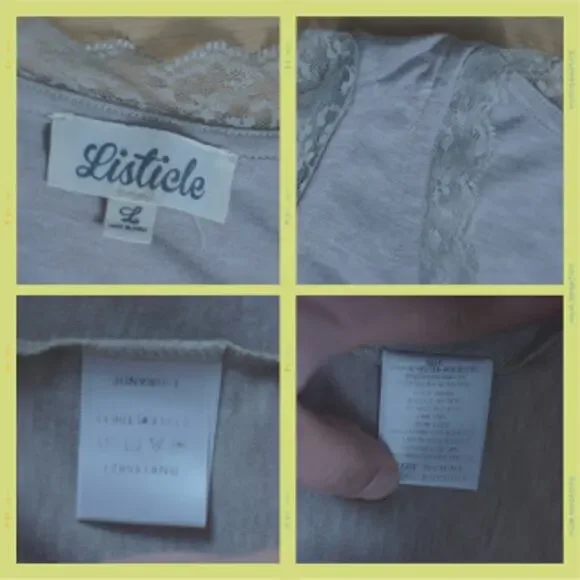 3PK Neutral Sleeveless Shell Tops Sz L Black Ivory Beige Workwear Basics EUC - Picture 5 of 16